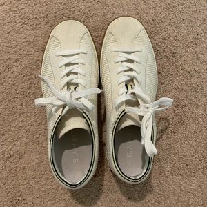 Rothy’s Vanilla Lace Up Sneakers
